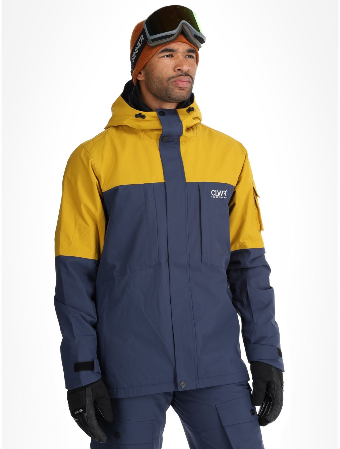 ColourWear, M Eagle ski-jas heren Navy blauw 