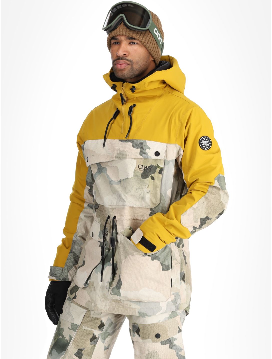 ColourWear, M Essential AF Anorak heren Yellow Geel 