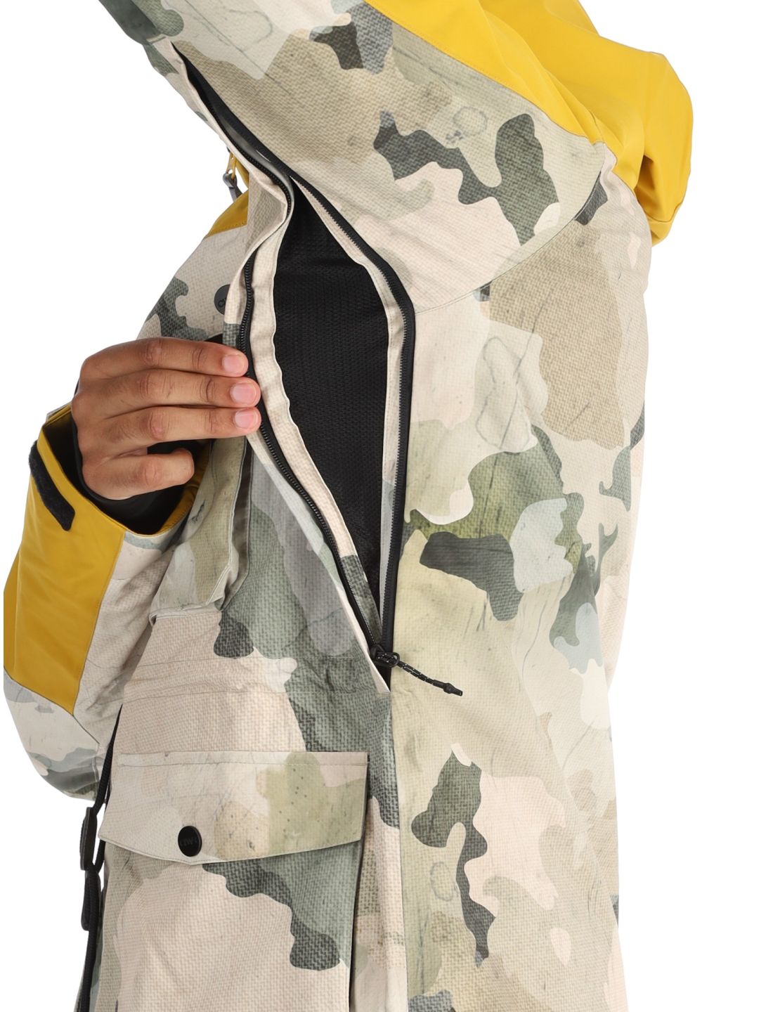 ColourWear, M Essential AF Anorak heren Yellow Geel 