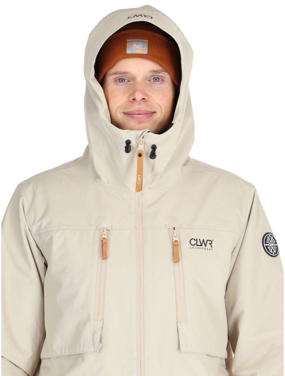 ColourWear, M Falk 2.0 ski-jas heren Sand beige 