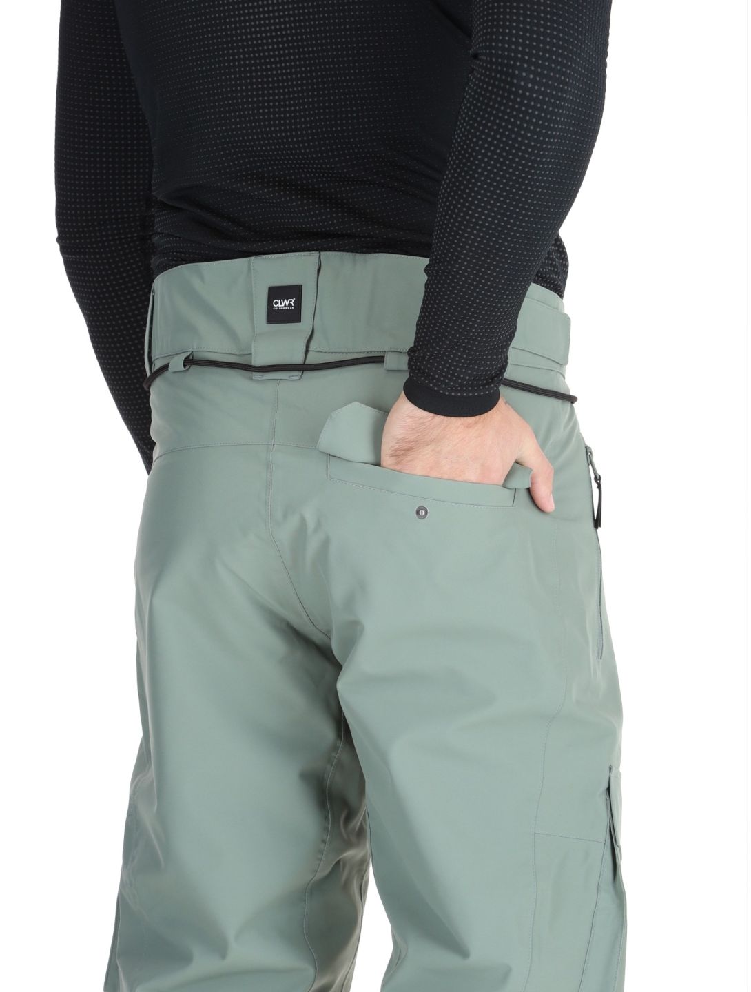 ColourWear, M Flight BA Skibroek Gevoerd heren Dark Sage Groen 