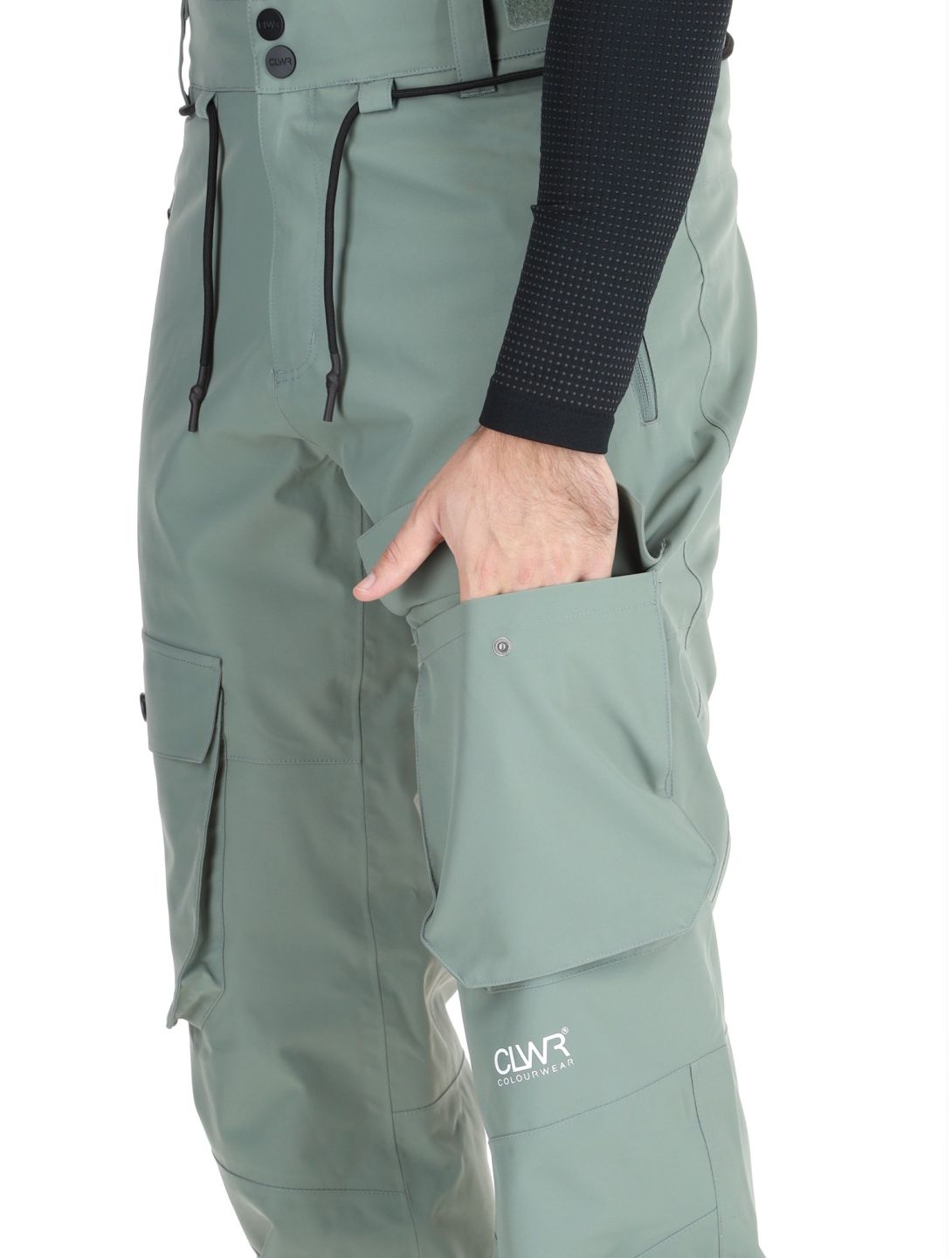 ColourWear, M Flight BA Skibroek Gevoerd heren Dark Sage Groen 