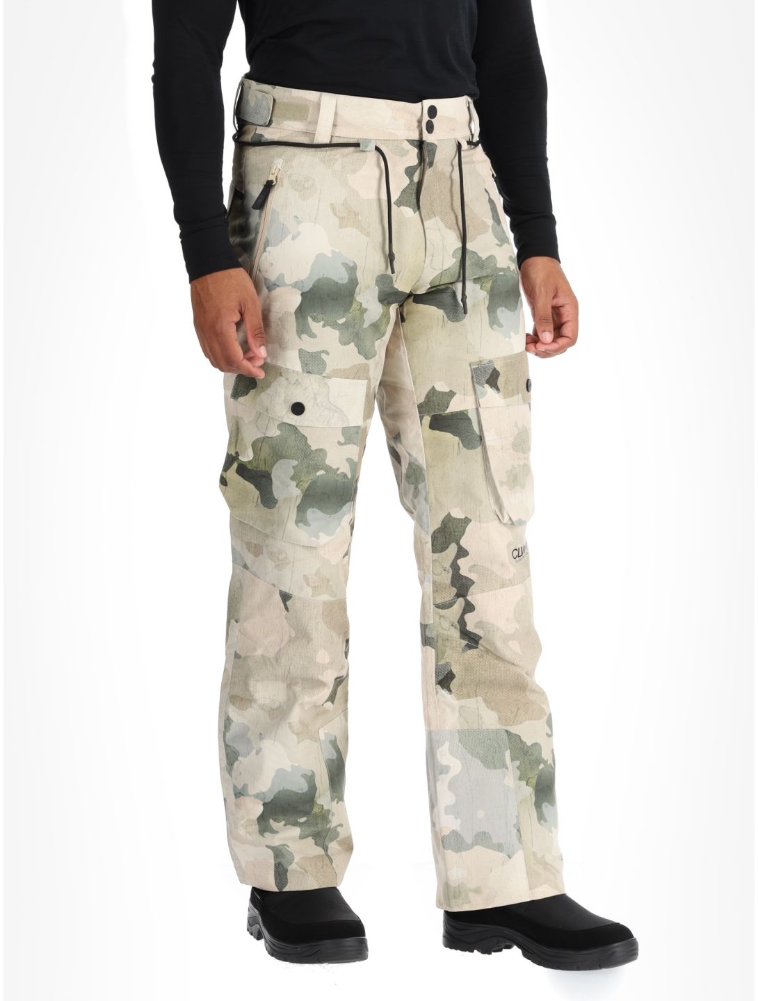 ColourWear, M Flight BA Skibroek Gevoerd heren Water Camo Beige 