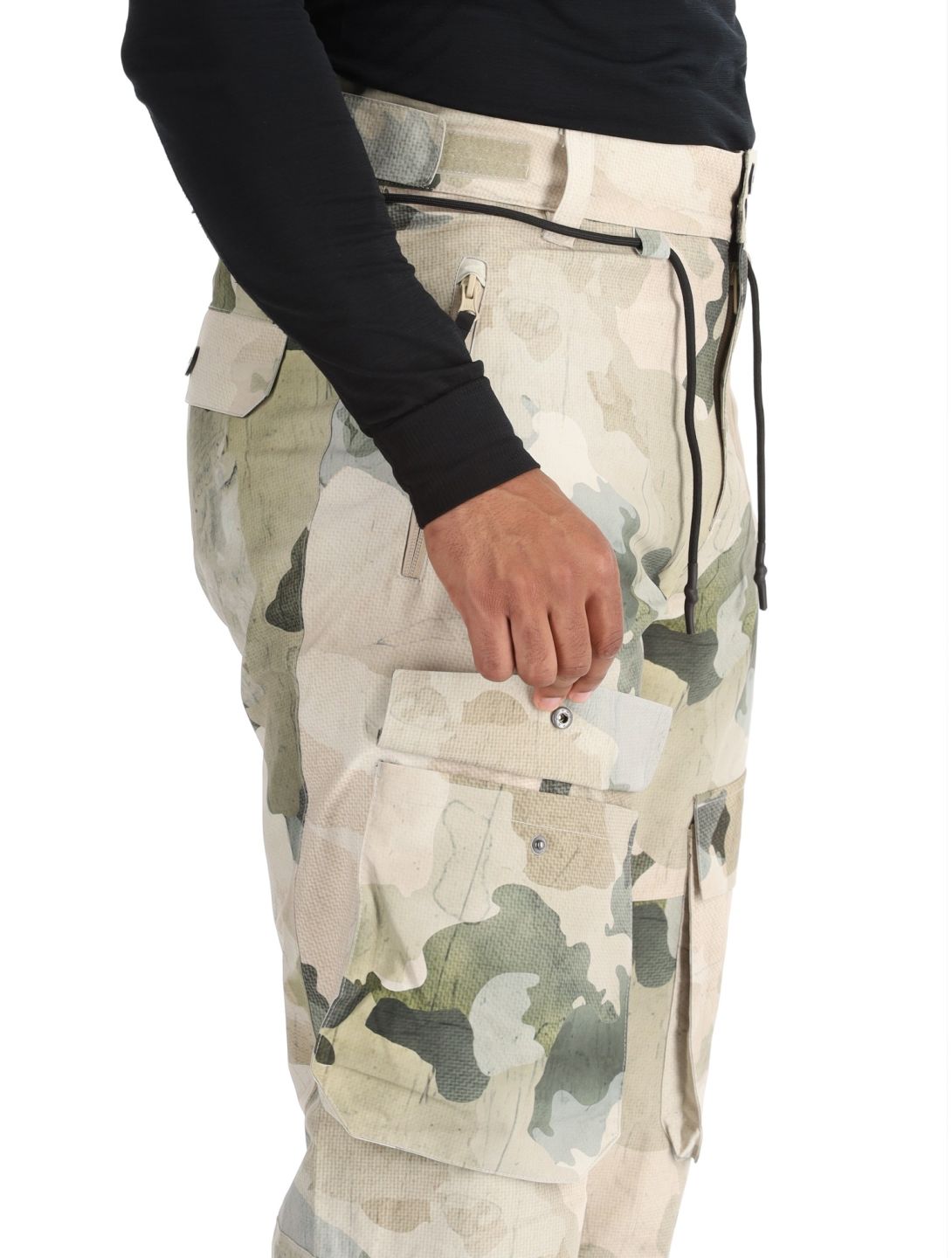 ColourWear, M Flight BA Skibroek Gevoerd heren Water Camo Beige 