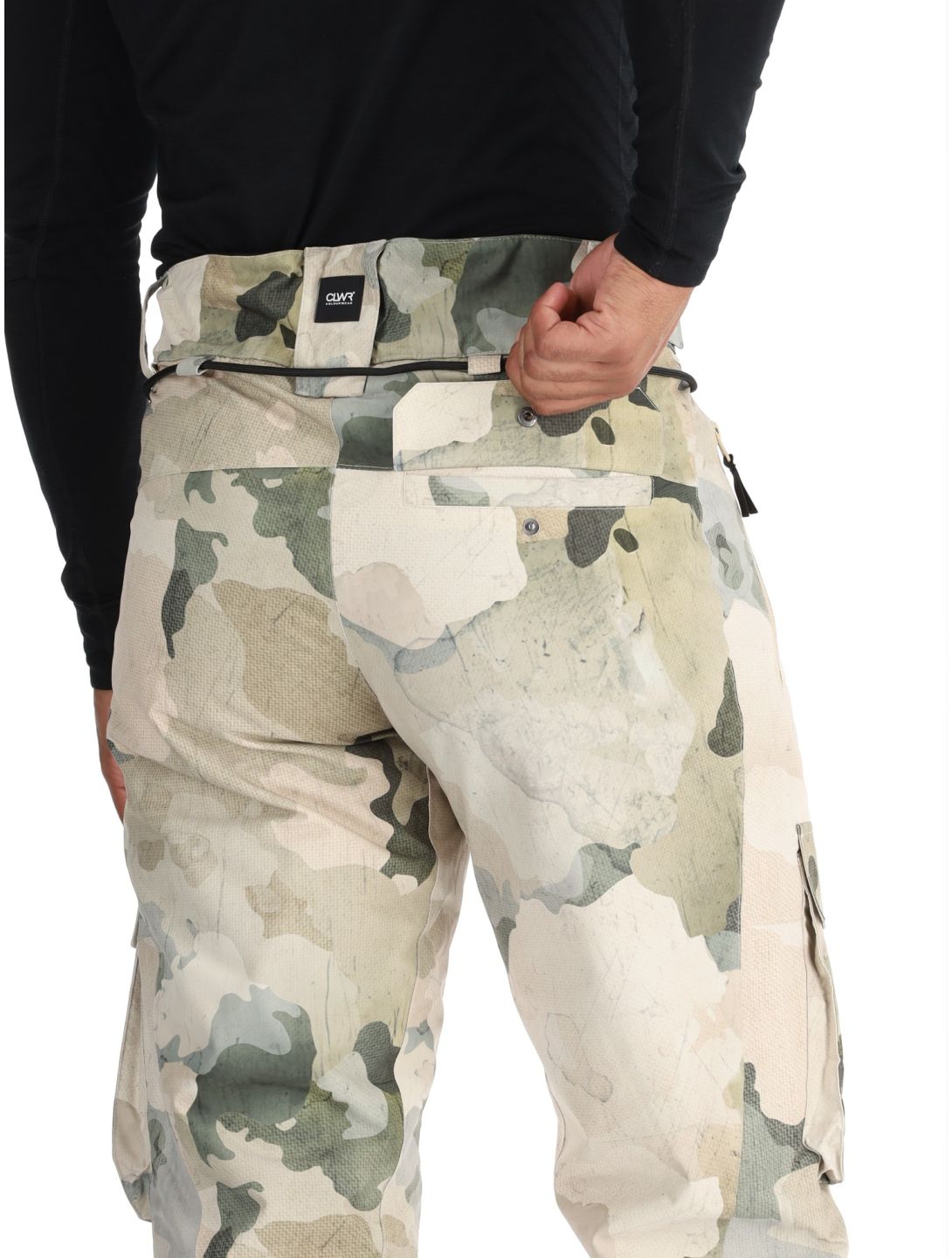 ColourWear, M Flight BA Skibroek Gevoerd heren Water Camo Beige 