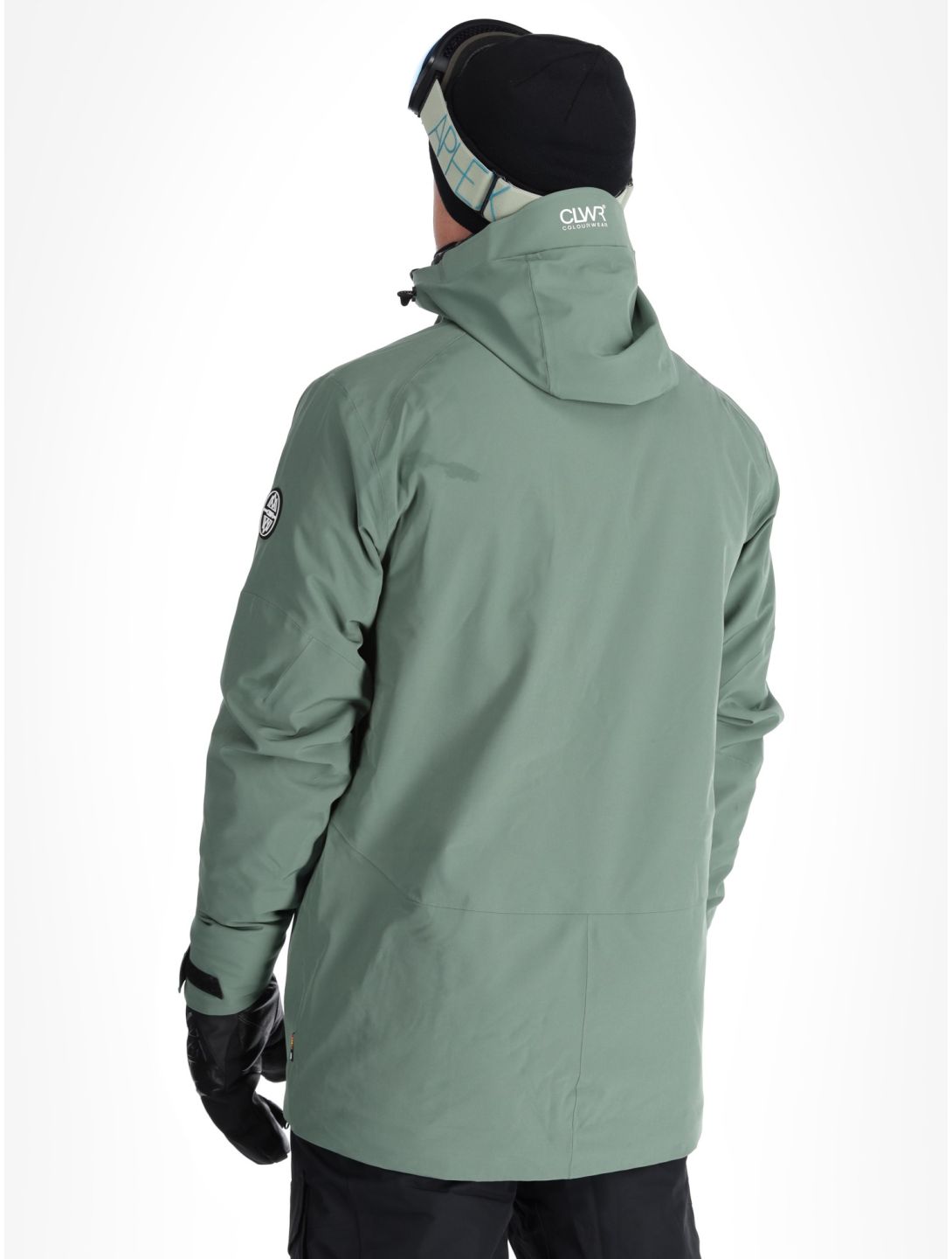 ColourWear, M Foil Anorak ski-jas heren Dark Sage groen 