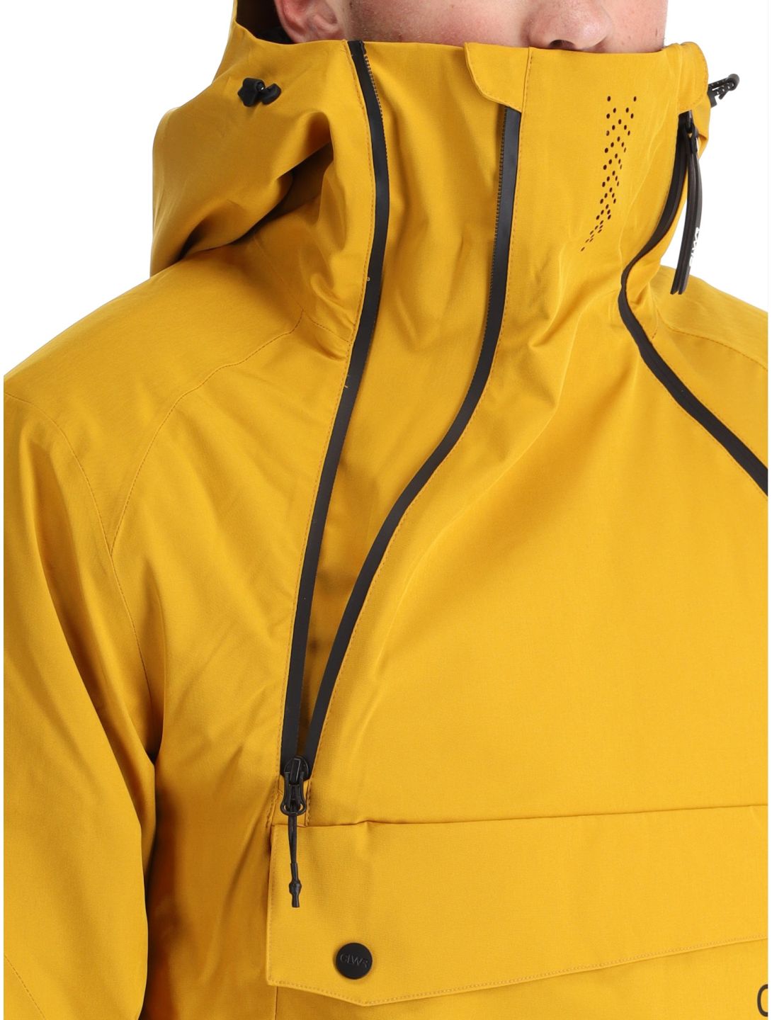 ColourWear, M Foil Anorak ski-jas heren Yellow geel 