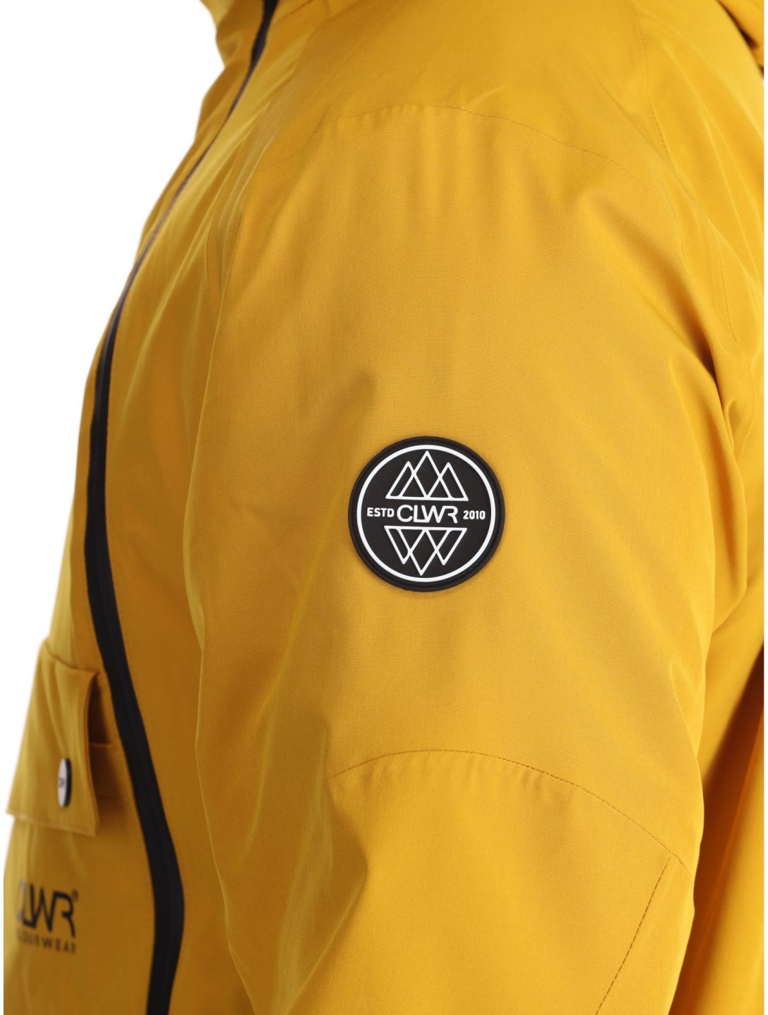 ColourWear, M Foil Anorak ski-jas heren Yellow geel 