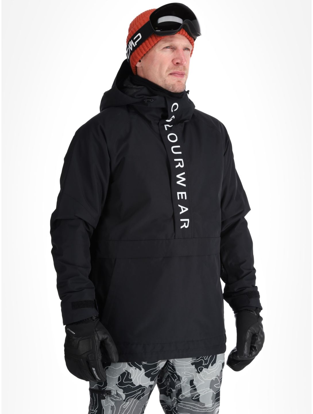 ColourWear, M Signature AF Anorak heren Black Zwart 