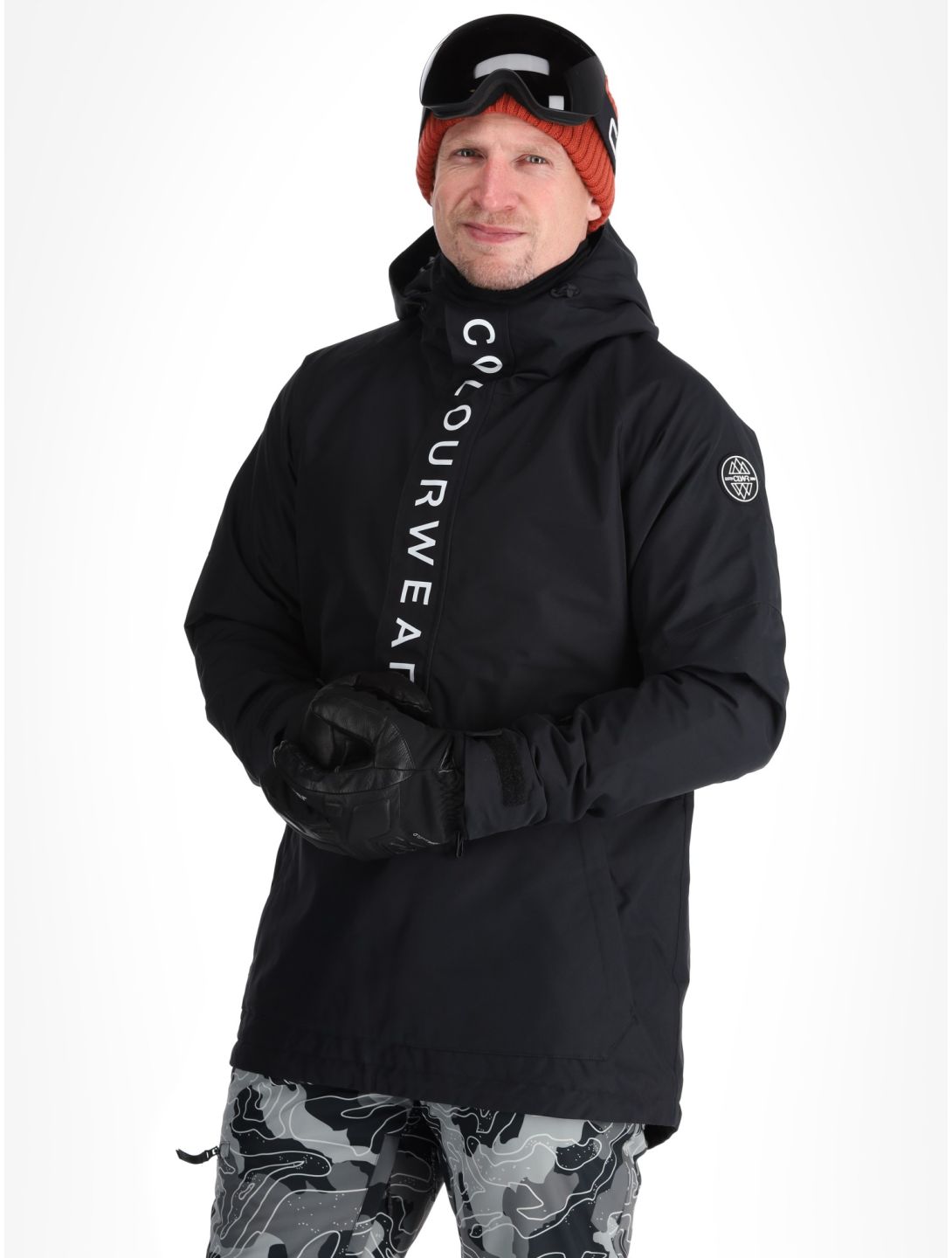 ColourWear, M Signature AF Anorak heren Black Zwart 