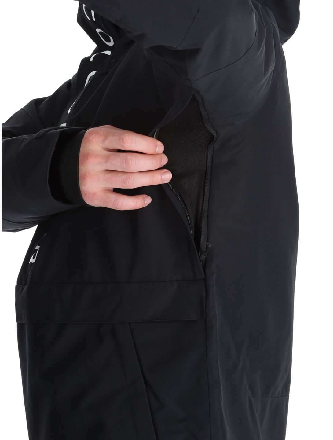 ColourWear, M Signature AF Anorak heren Black Zwart 