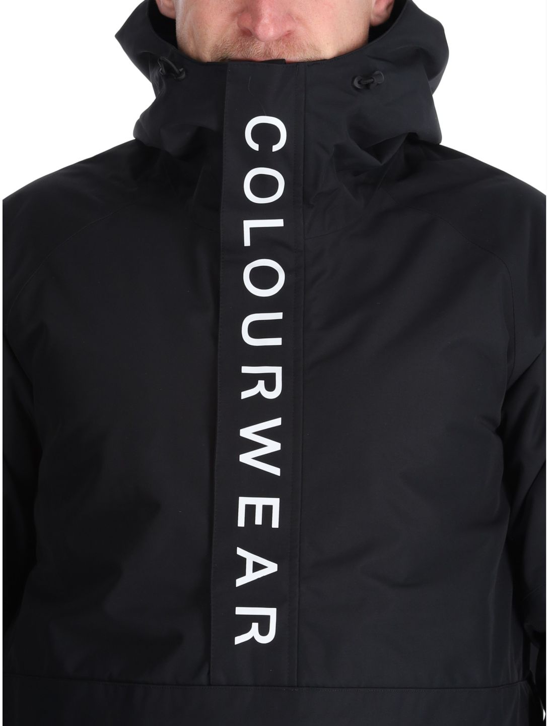 ColourWear, M Signature AF Anorak heren Black Zwart 