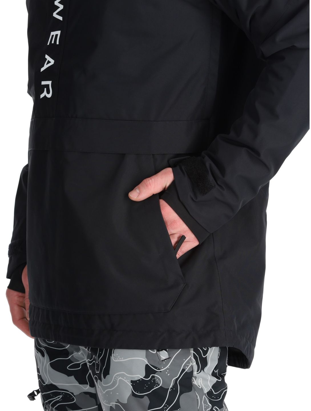 ColourWear, M Signature AF Anorak heren Black Zwart 