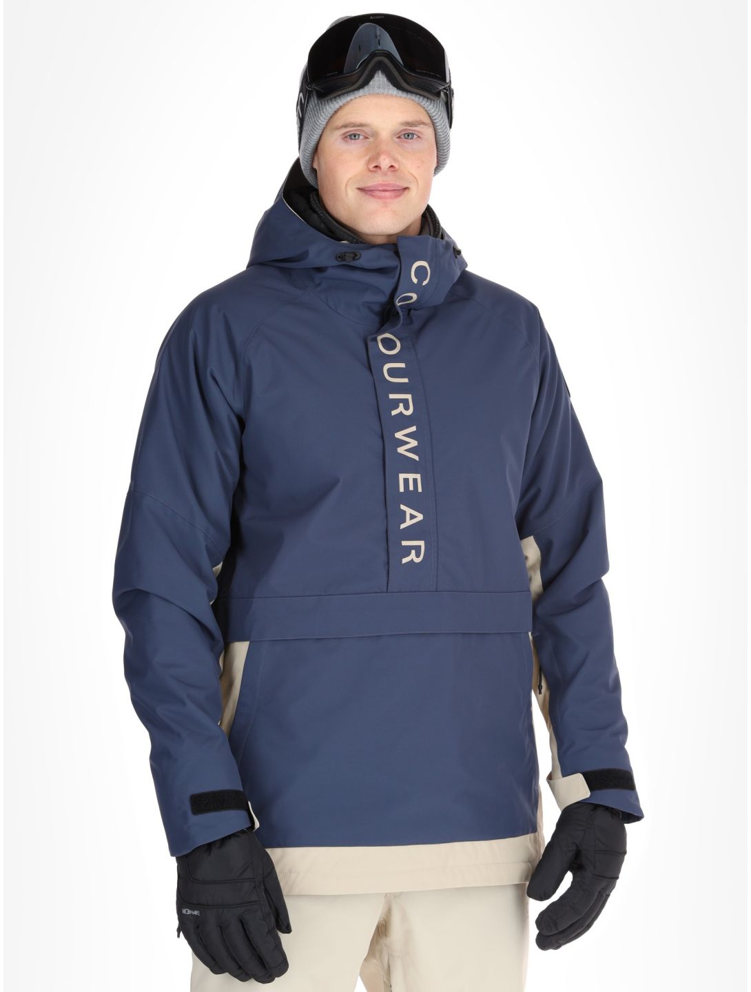 ColourWear, M Signature winter anorak heren Navy blauw 