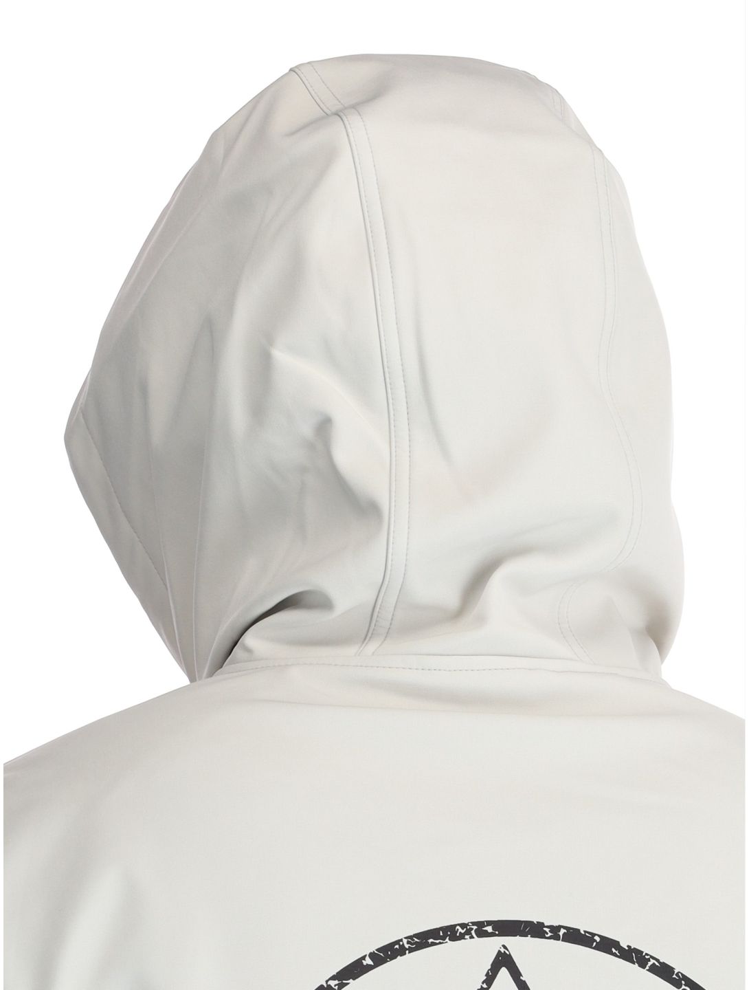 ColourWear, U Est 2010 Hood AC Softshell jas unisex Off-White Wit 