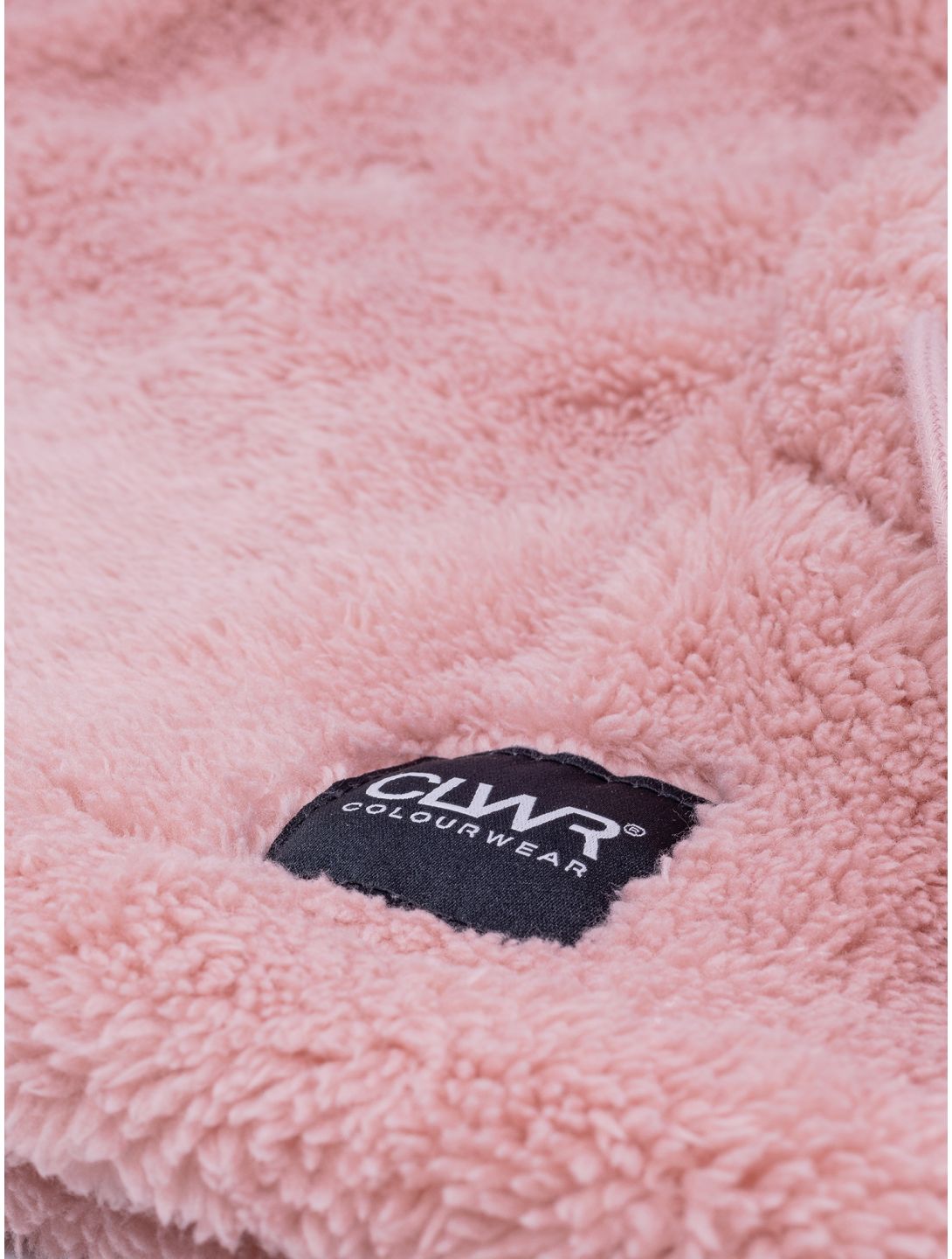 ColourWear, U So Fluffy skimasker dames Dark Rose roze 