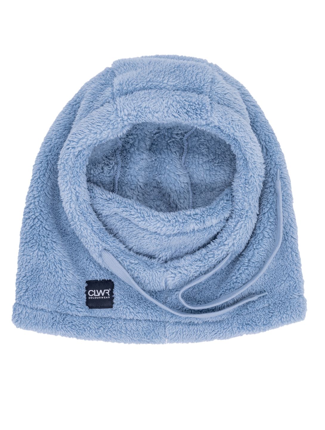 ColourWear, U So Fluffy skimasker dames Light blue blauw 