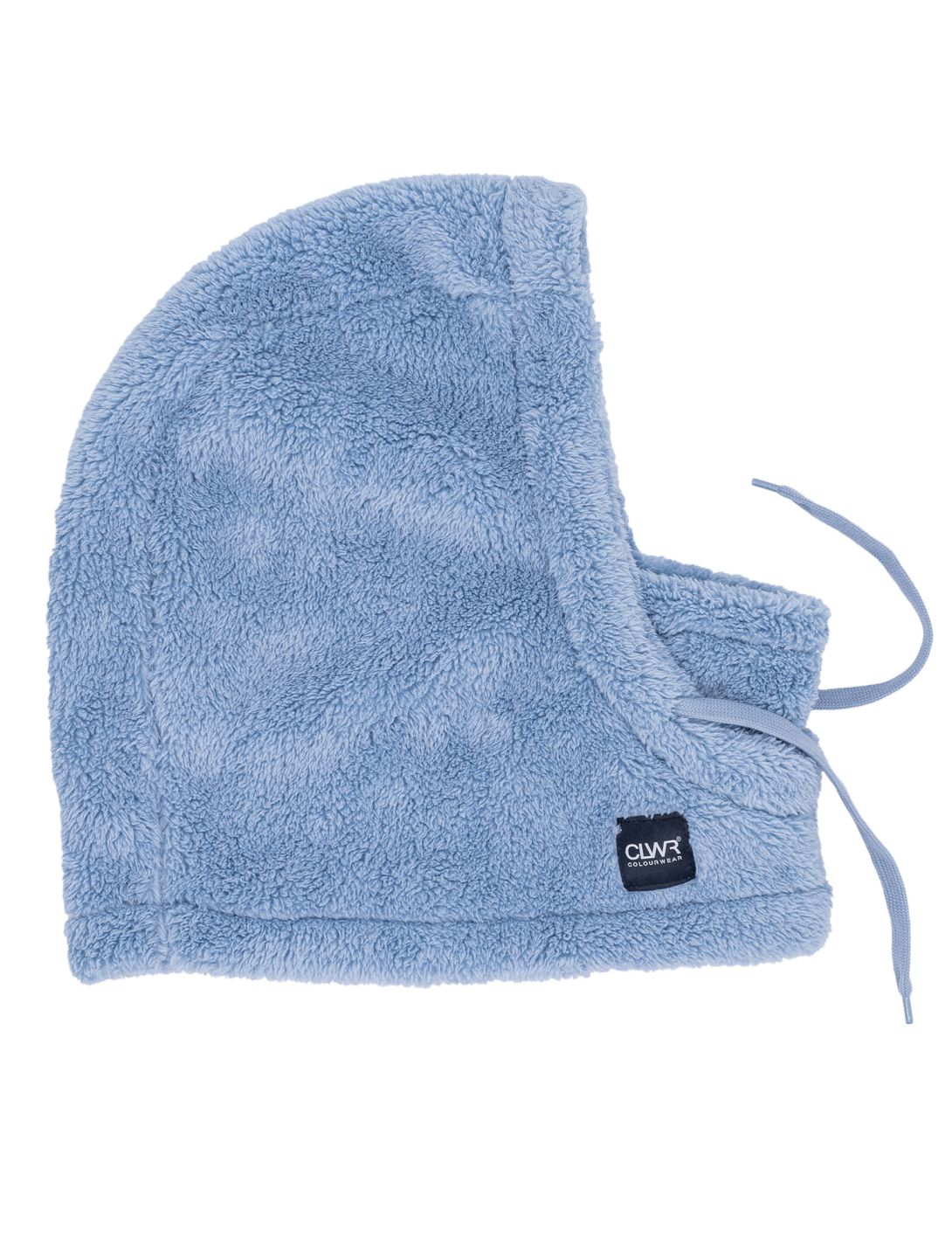 ColourWear, U So Fluffy skimasker dames Light blue blauw 