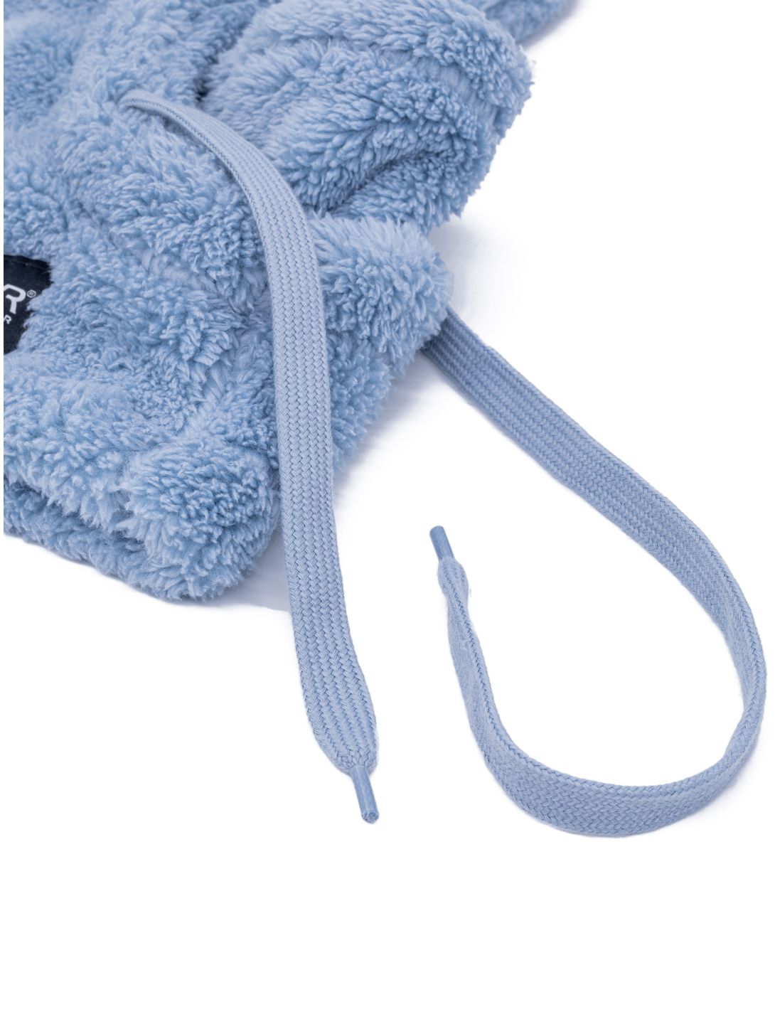 ColourWear, U So Fluffy skimasker dames Light blue blauw 