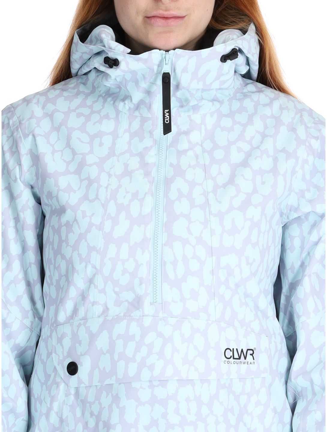 ColourWear, W Homage 2.0 AF Anorak dames Leopard Lilac Paars 