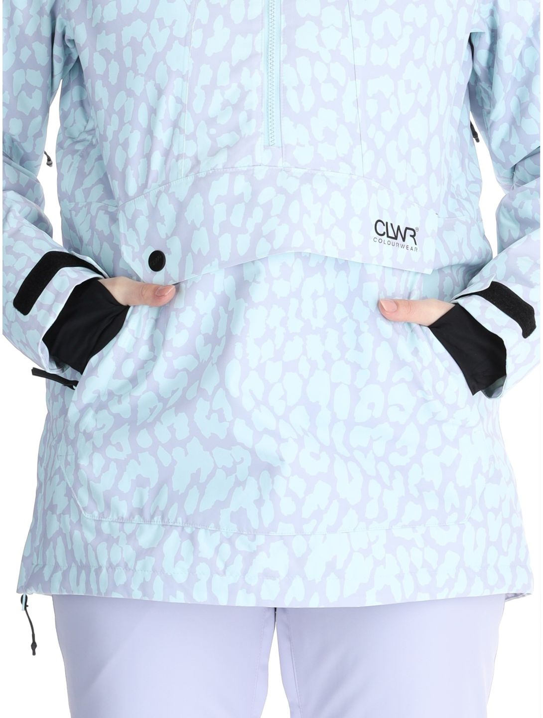 ColourWear, W Homage 2.0 AF Anorak dames Leopard Lilac Paars 