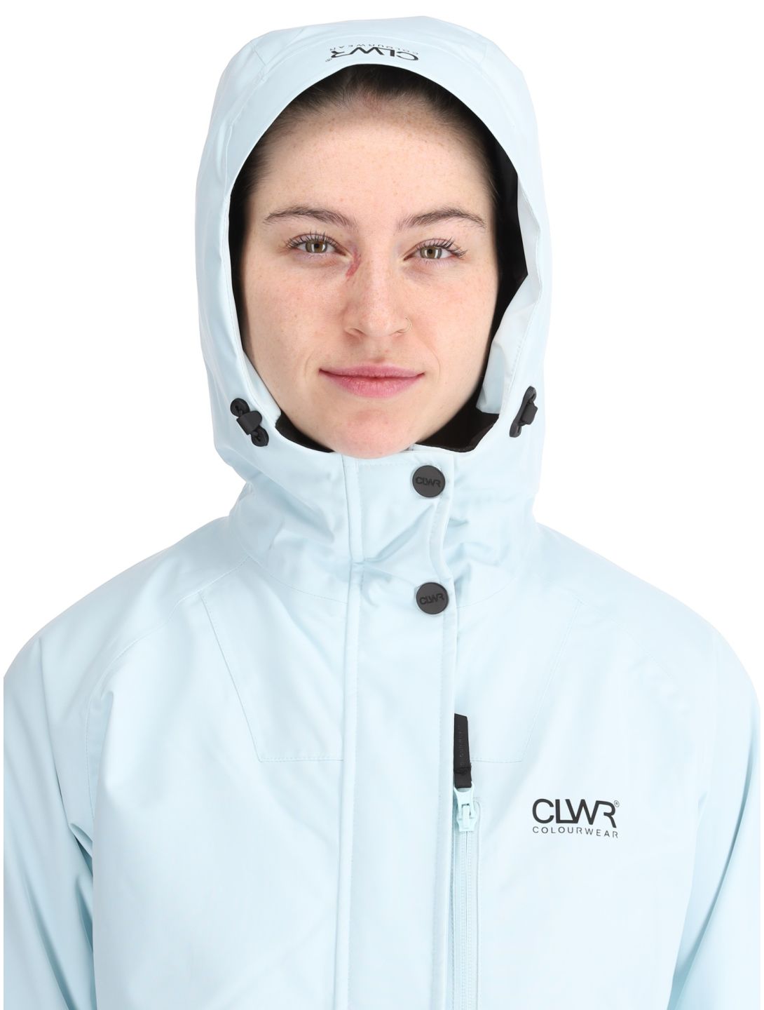 ColourWear, W Macaron AA Jas gevoerd dames Light Blue Blauw 