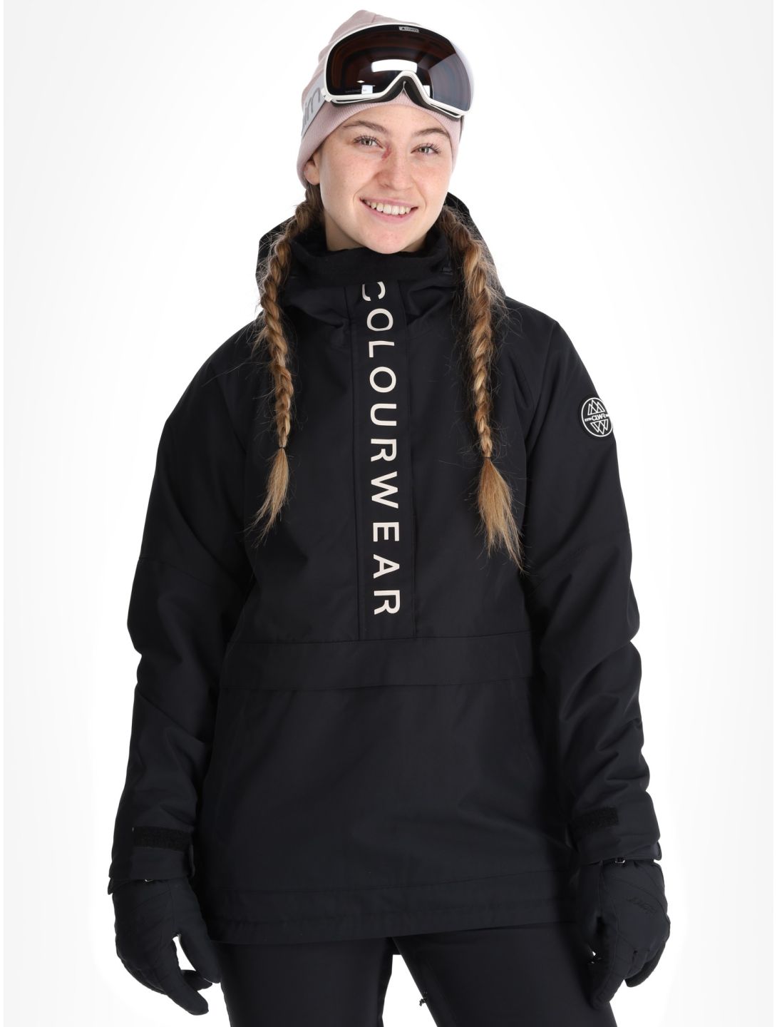 ColourWear, W Signature AF Anorak dames Black Zwart 