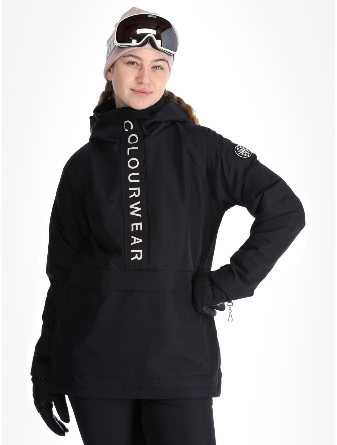 ColourWear, W Signature AF Anorak dames Black Zwart 