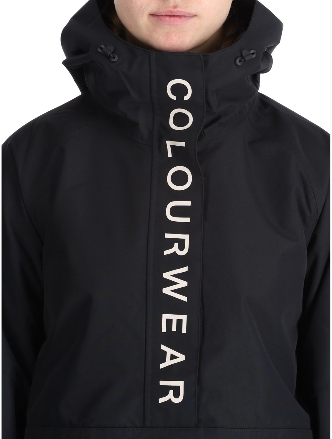 ColourWear, W Signature AF Anorak dames Black Zwart 