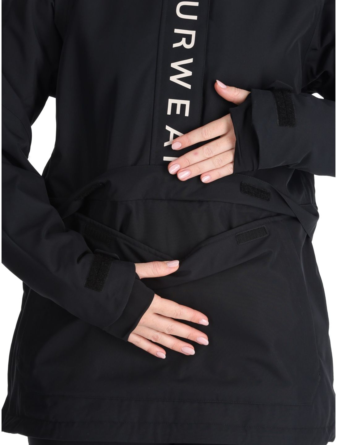 ColourWear, W Signature AF Anorak dames Black Zwart 