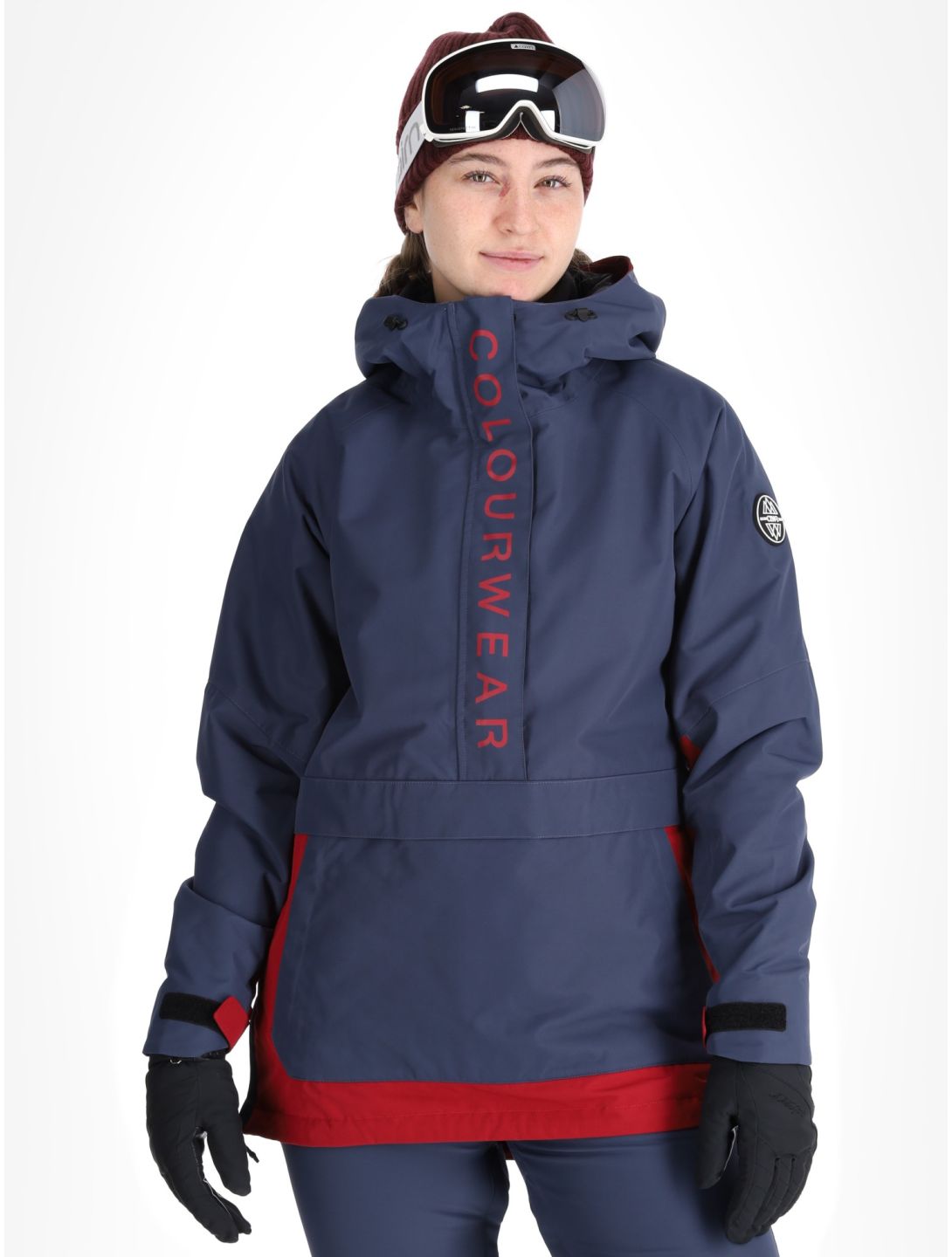 ColourWear, W Signature AF Anorak dames Navy Blauw 