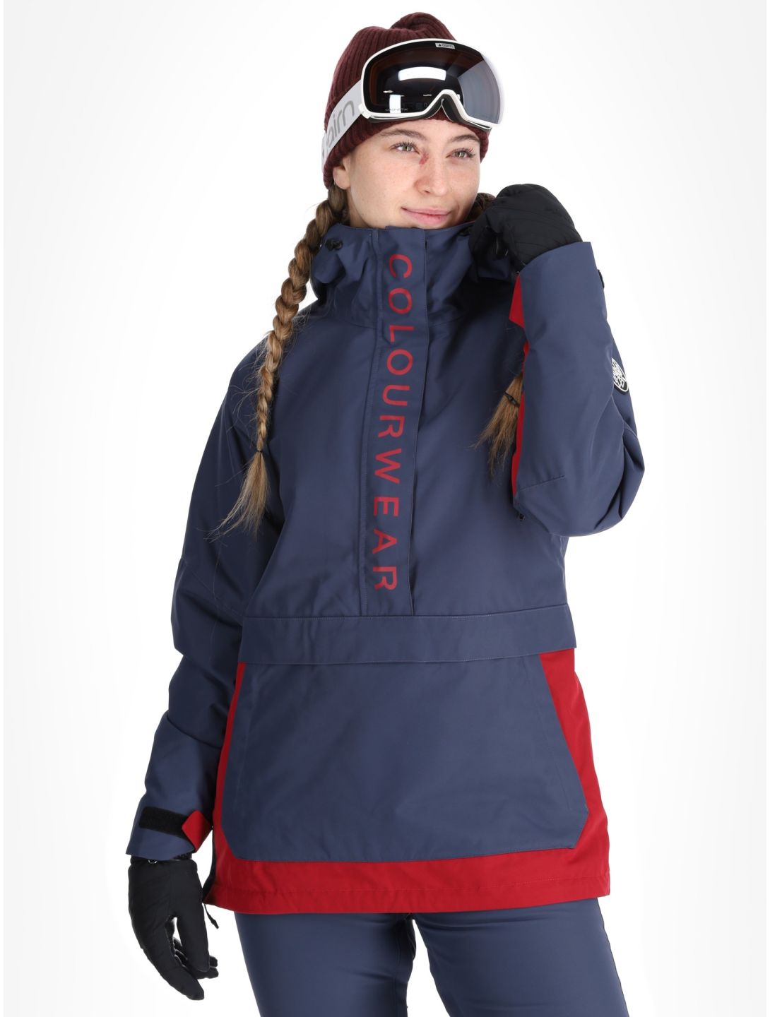 ColourWear, W Signature AF Anorak dames Navy Blauw 