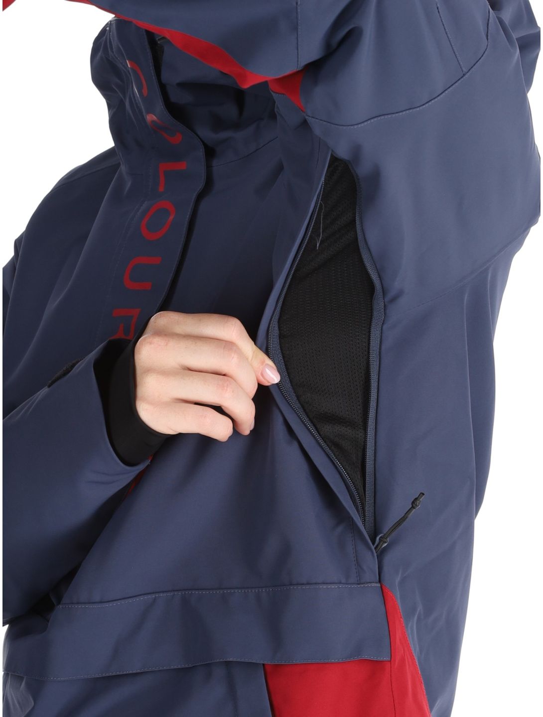 ColourWear, W Signature AF Anorak dames Navy Blauw 