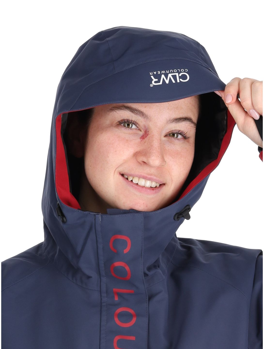 ColourWear, W Signature AF Anorak dames Navy Blauw 