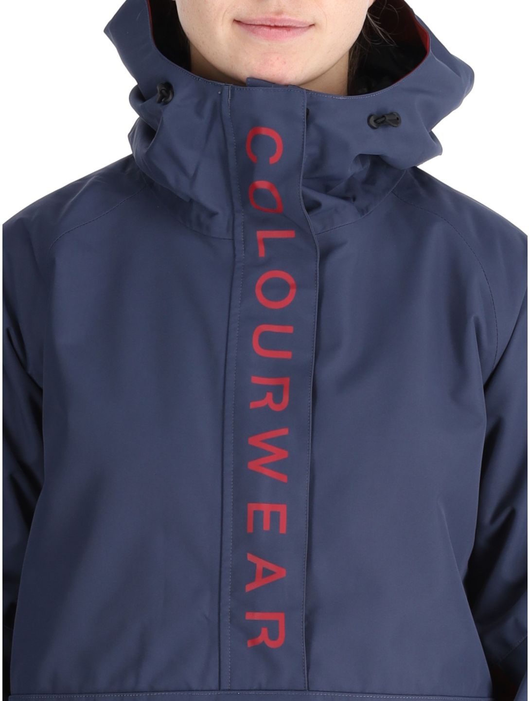 ColourWear, W Signature AF Anorak dames Navy Blauw 