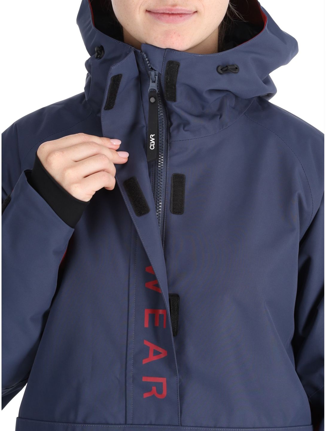 ColourWear, W Signature AF Anorak dames Navy Blauw 