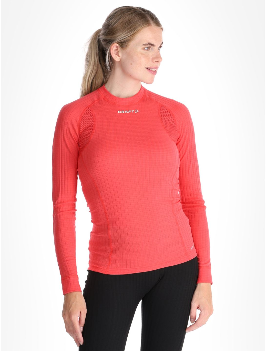 Craft, Active Extreme X Crewneck LS thermoshirt dames Cheer rood 