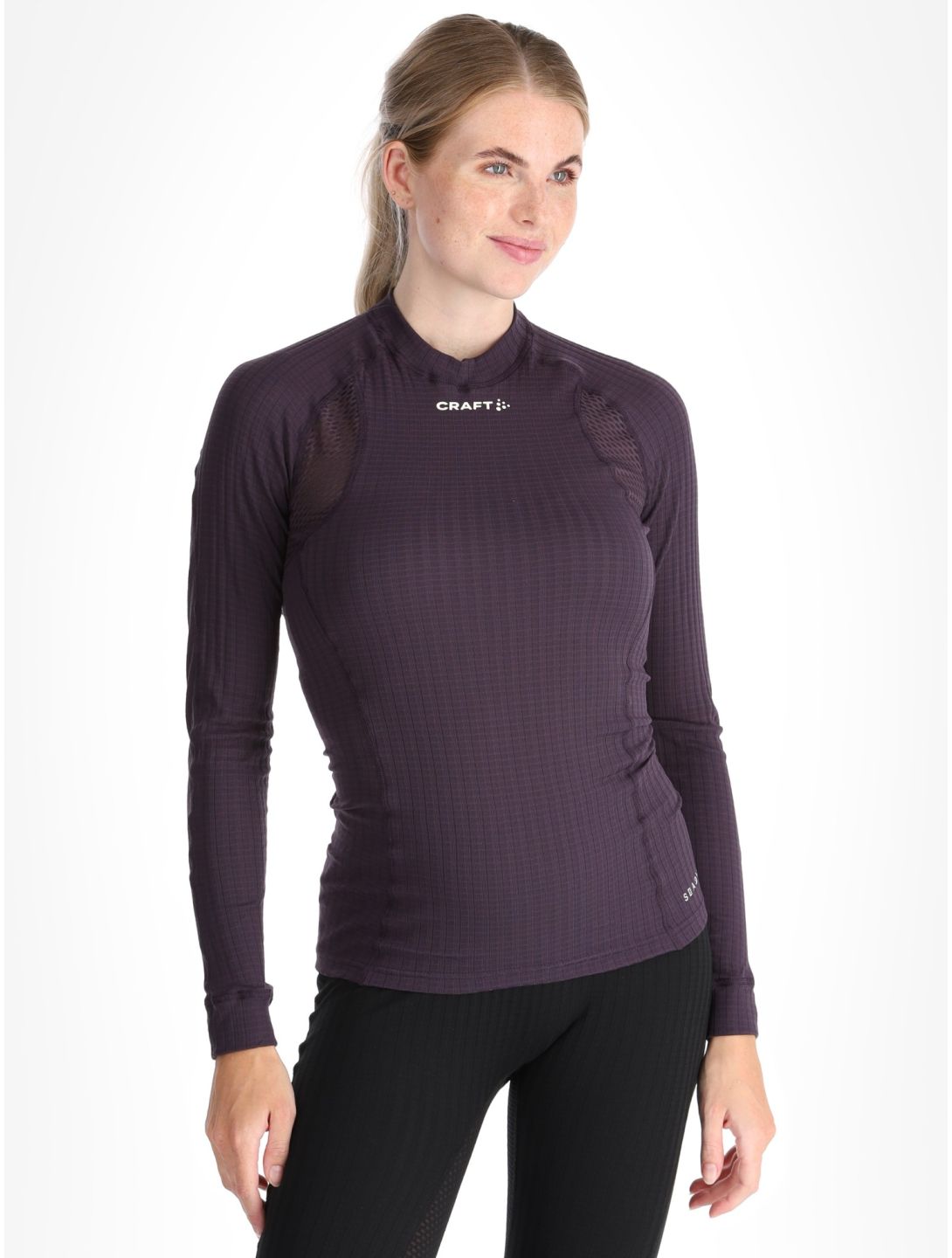 Craft, Active Extreme X Crewneck LS thermoshirt dames DK Plum paars 