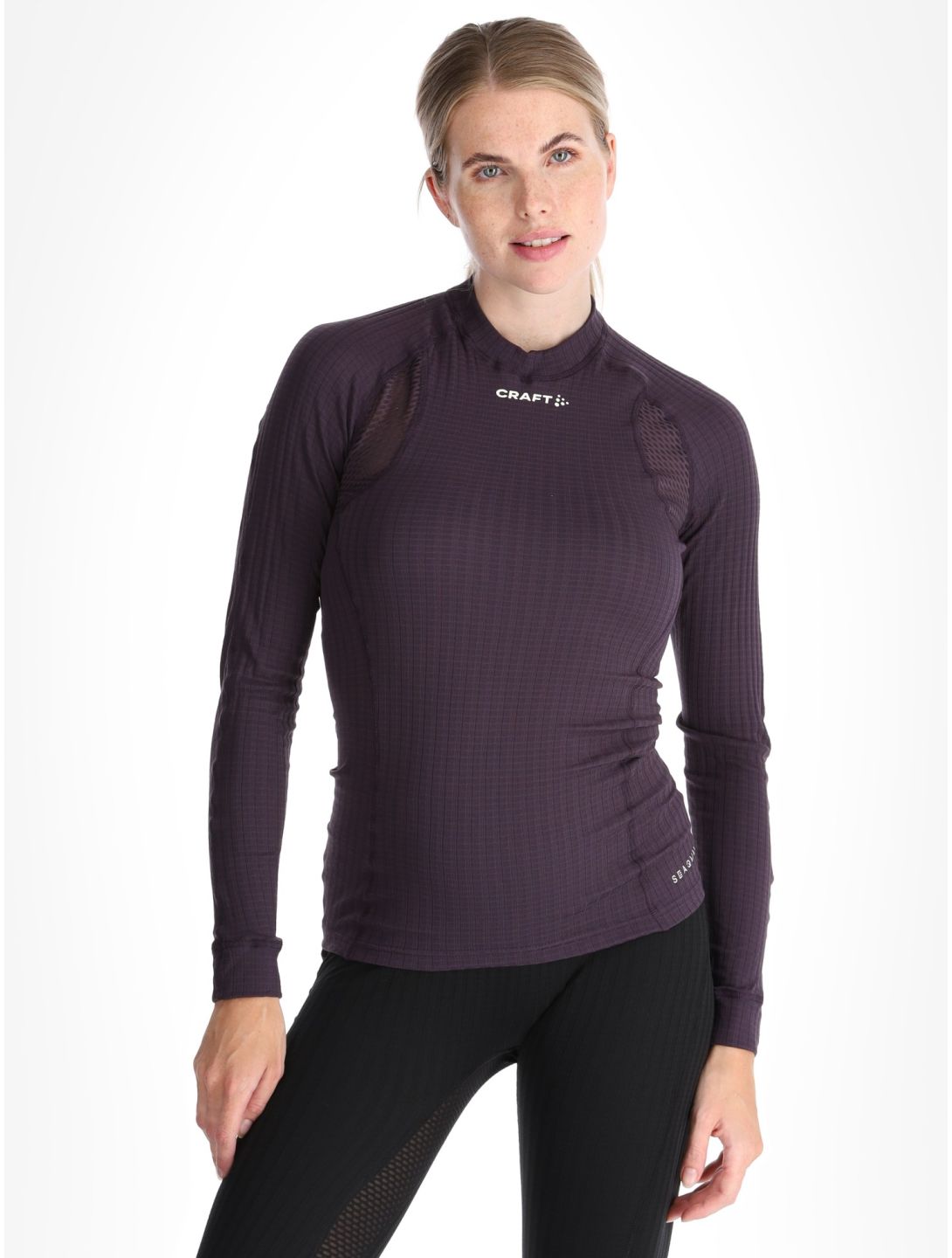 Craft, Active Extreme X Crewneck LS thermoshirt dames DK Plum paars 