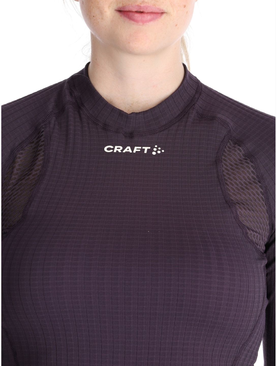 Craft, Active Extreme X Crewneck LS thermoshirt dames DK Plum paars 