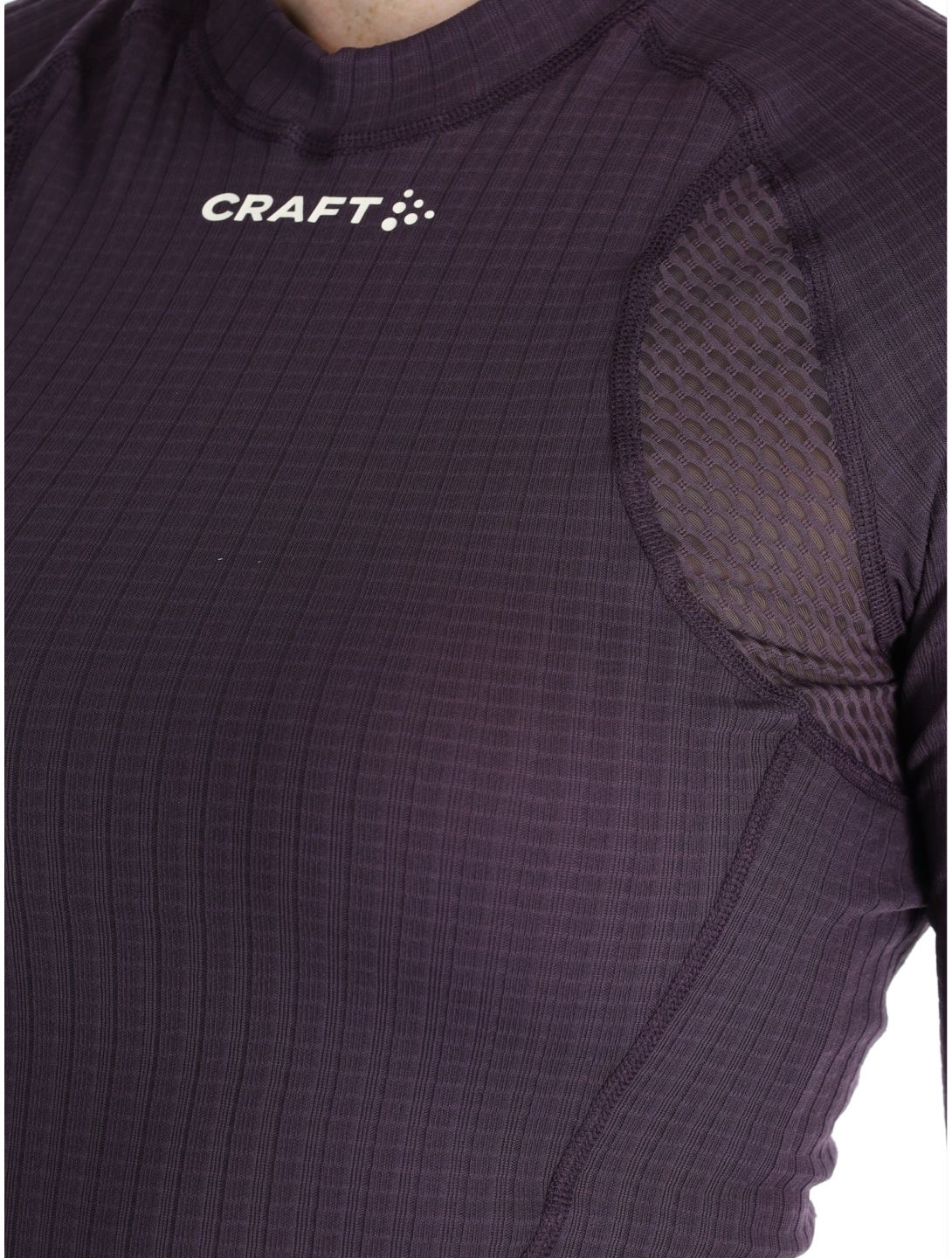 Craft, Active Extreme X Crewneck LS thermoshirt dames DK Plum paars 