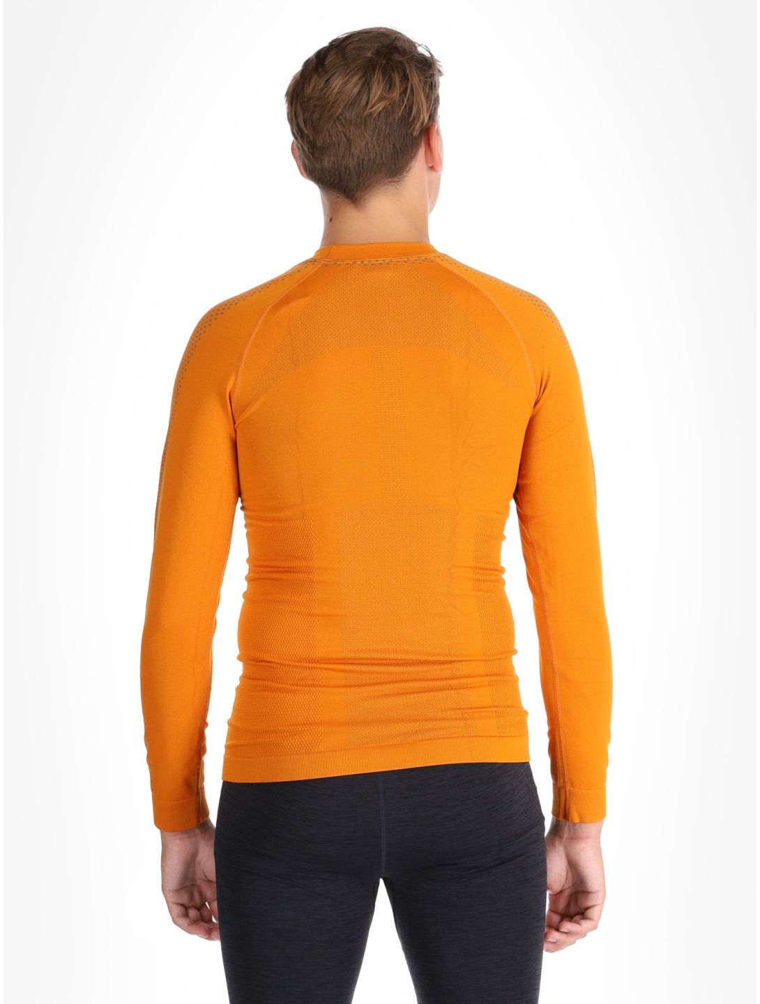 Craft, Adv Warm Intensity LS thermoshirt heren Cara / Granite grijs, oranje 