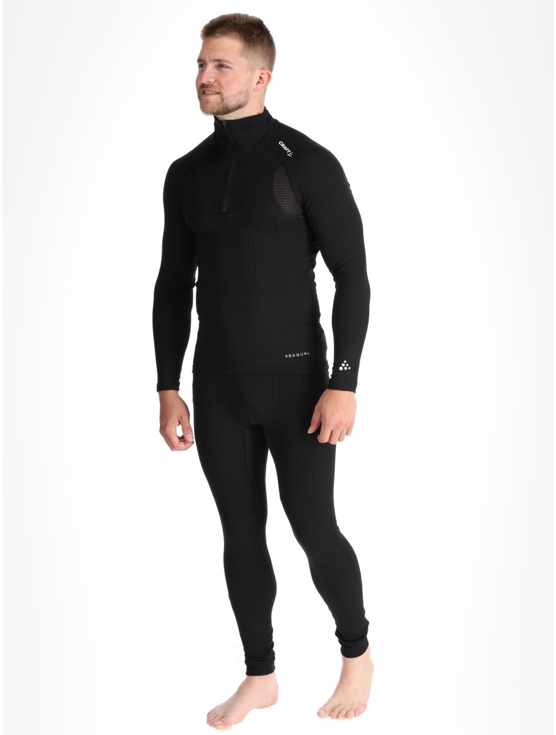 Craft, Pro Active Extreme X Zip LS skipully heren Black zwart 