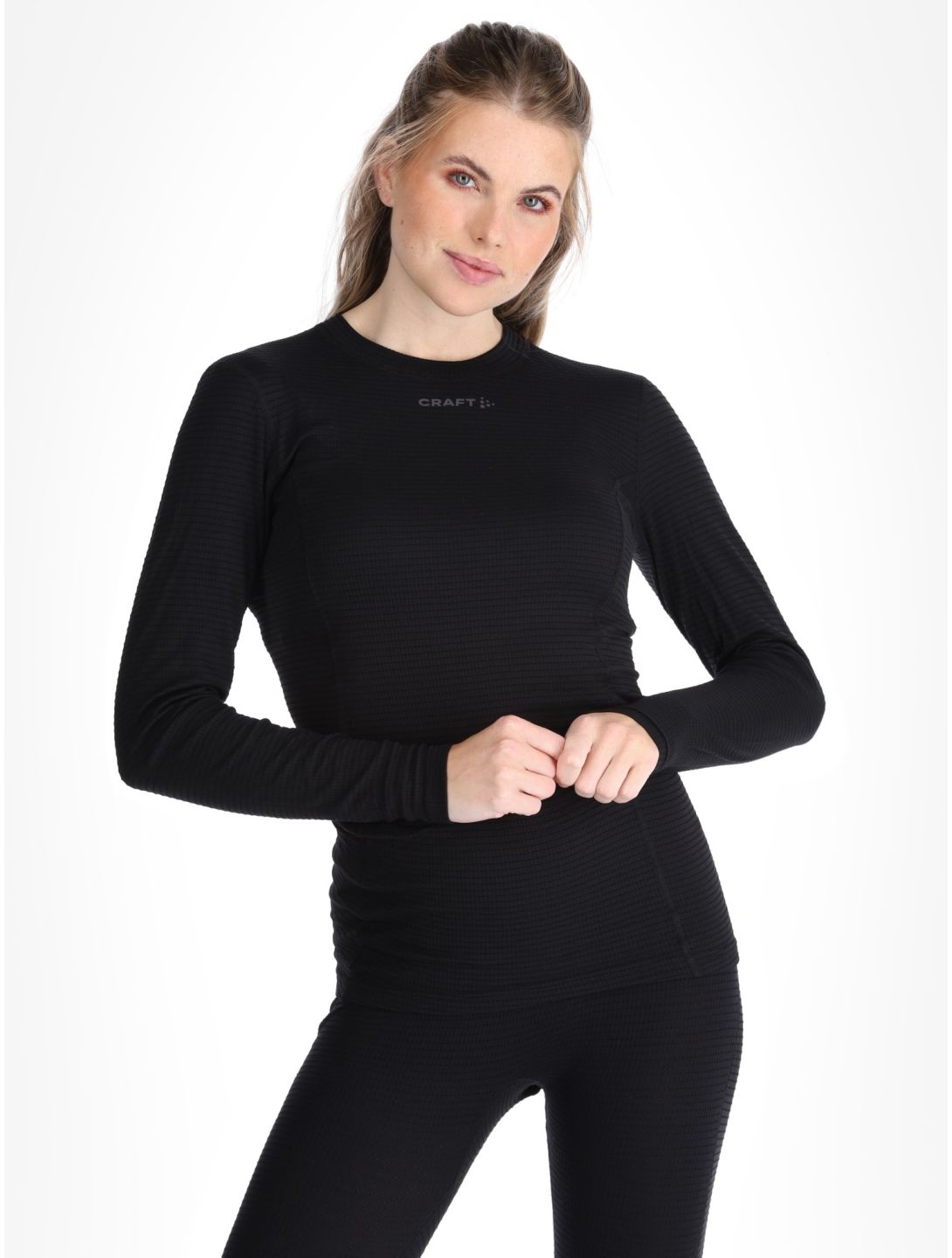 Craft, Pro Wool Extreme X LS FA Thermoshirt dames Black Zwart 