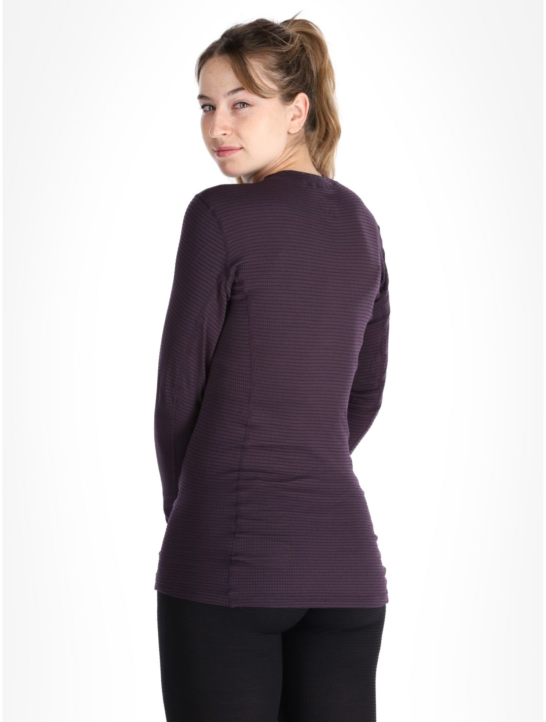 Craft, Pro Wool Extreme X LS thermoshirt dames DK Plum paars 