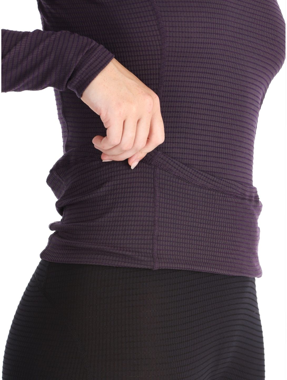 Craft, Pro Wool Extreme X LS thermoshirt dames DK Plum paars 