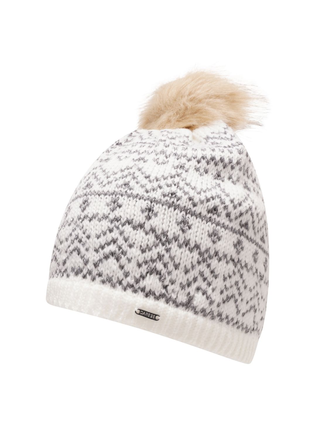 Dare2b, Adorded Beanie muts unisex pale Wit