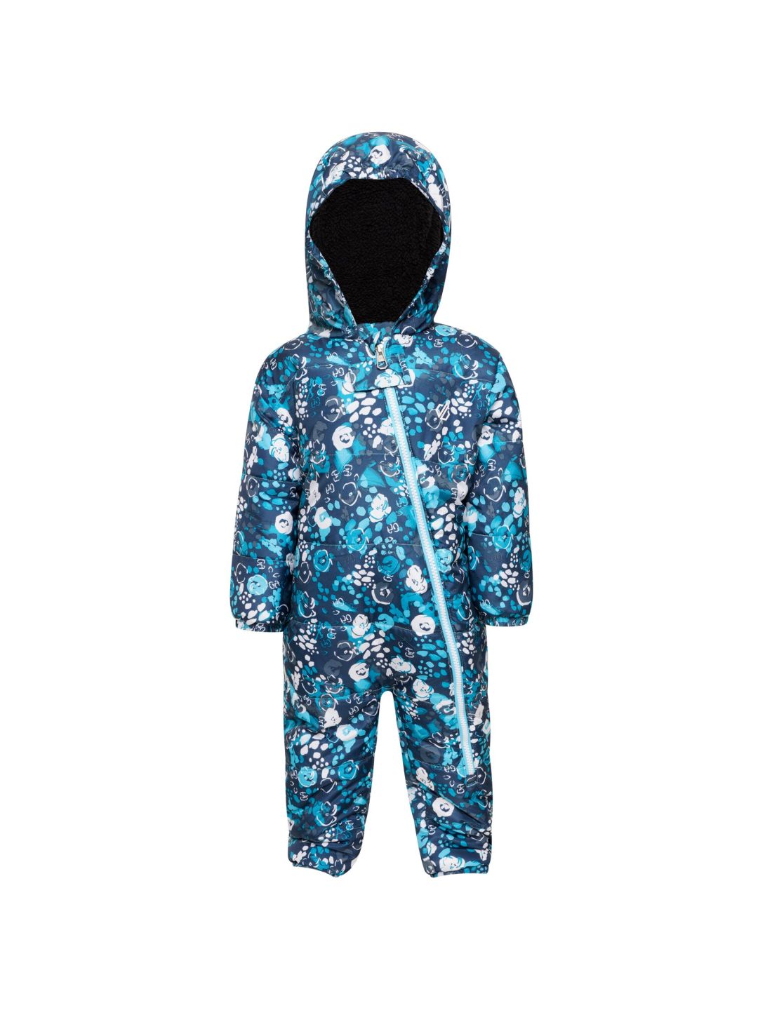 Dare2b, Bambino II ski overall kinderen floral print river blauw 