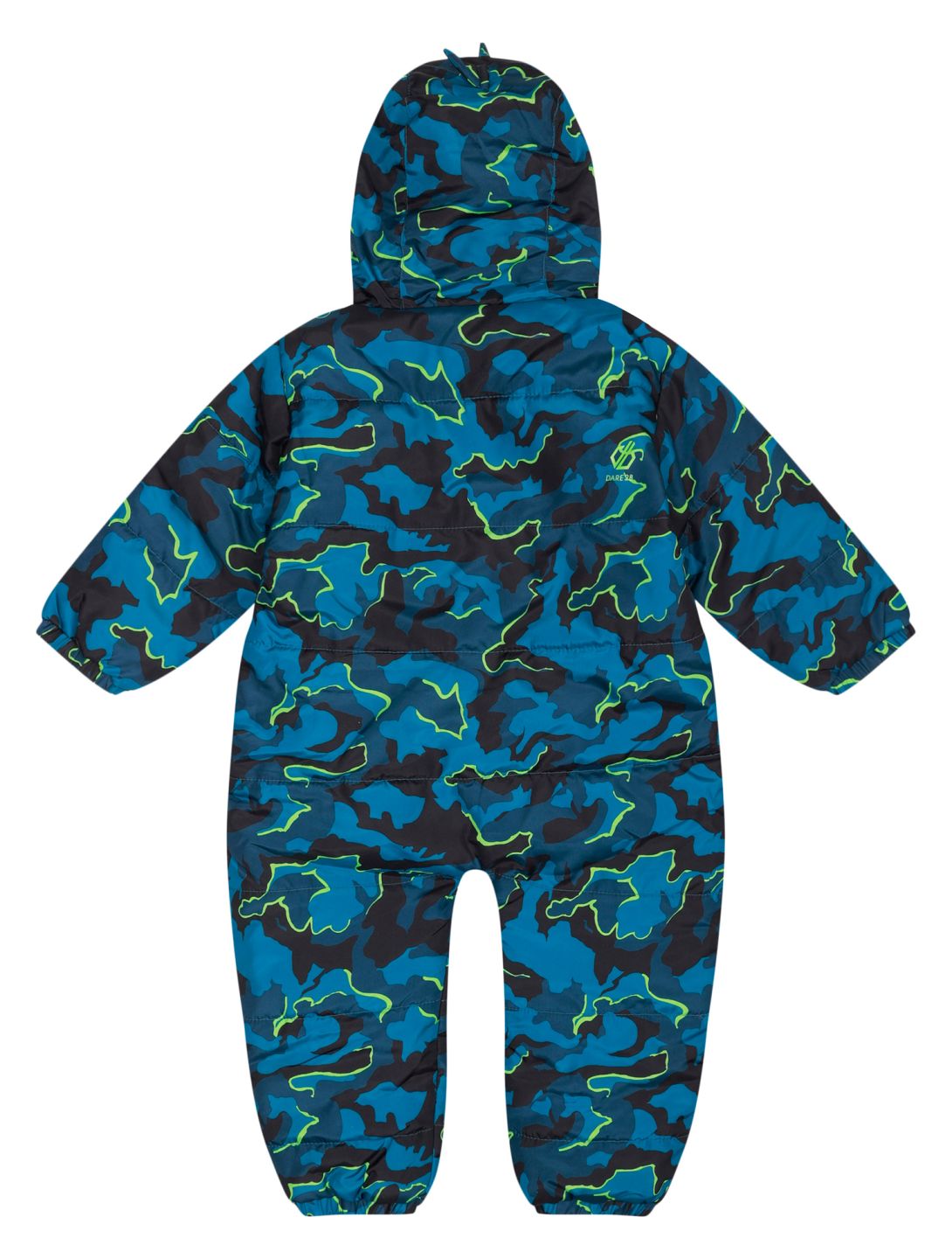 Dare2b, Bambino II ski overall kinderen Kingfisher Blue Camo Print blauw 