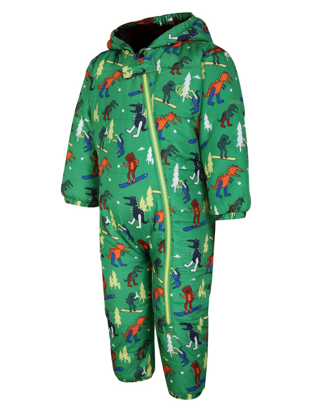 Dare2b, Bambino II ski overall kinderen Trek Green Dinosaur Snow Fight groen 